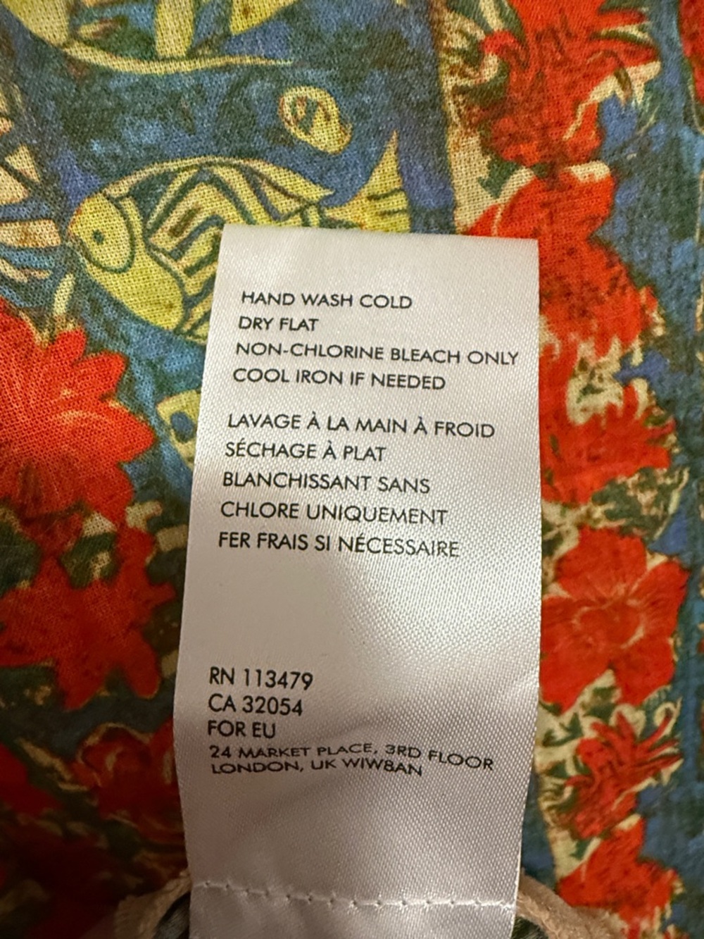 Free People Free-est All Summer Long Sarong Wrap Nautical Print Beach Cover Up - Picture 6 of 8